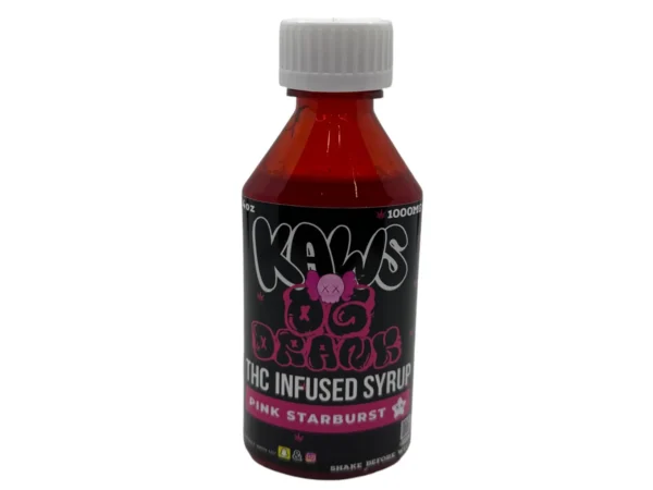 Kaws Pink Starburst THC Syrup