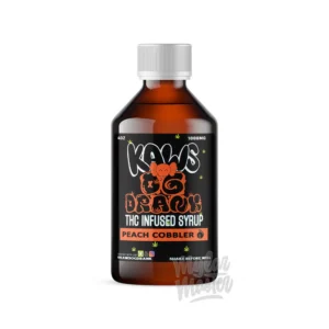 Kaws Peach Cobbler Thc Syrup