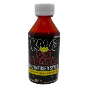 Kaws Lemon Cherry Gelato THC Syrup