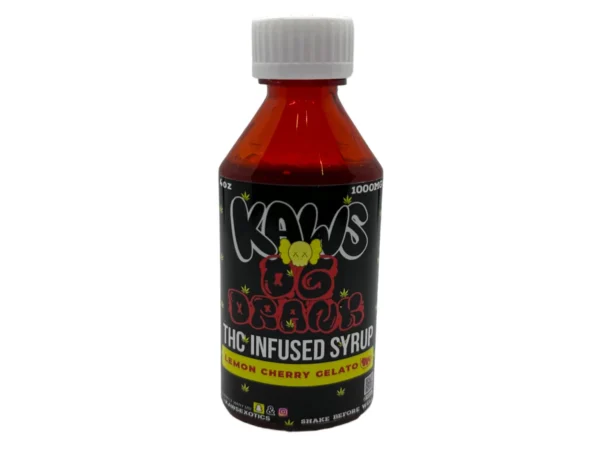 Kaws Lemon Cherry Gelato THC Syrup