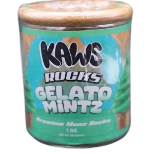 Kaws Rocks Gelato Mintz