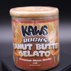 Kaws Rocks Peanut Butter Gelato