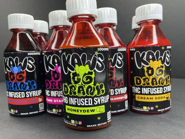 kaws thc syrup